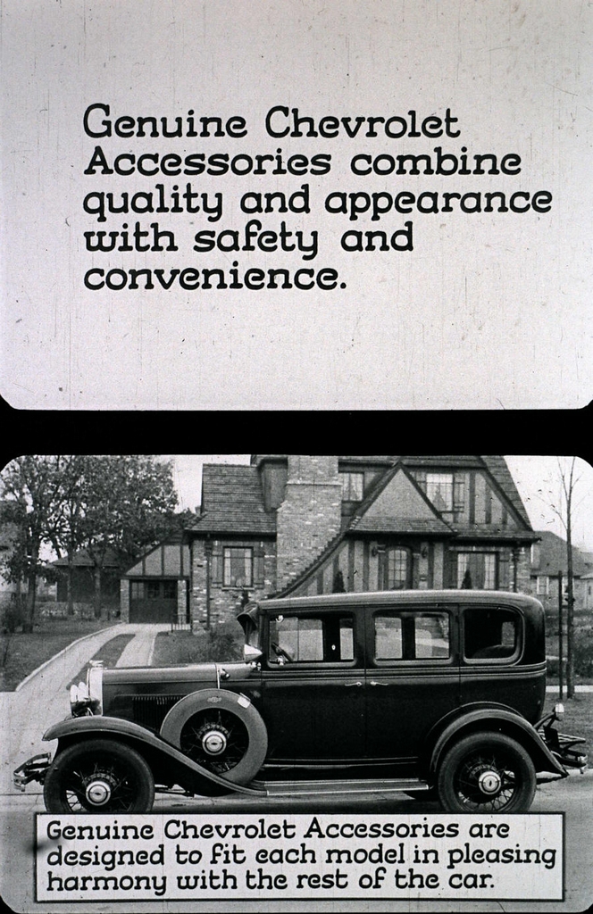 1931 Chevrolet Accessories Installation Guide Page 2
